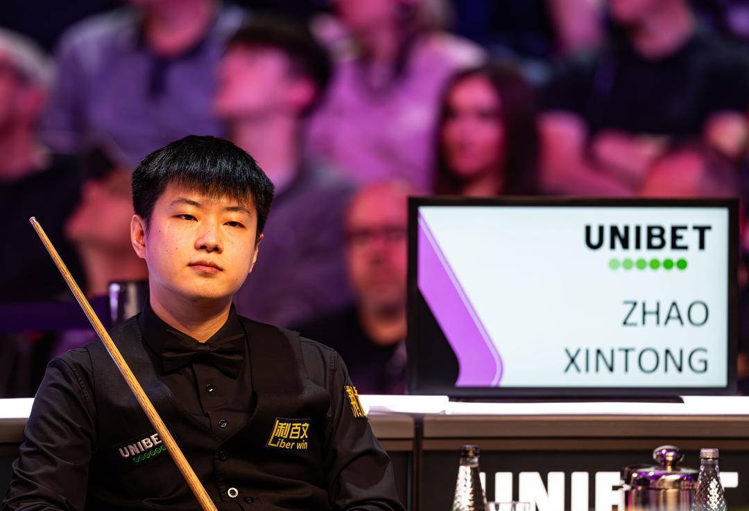皇冠信用网代理_斯诺克英国公开赛|遇强则强皇冠信用网代理!赵心童横扫前世锦赛冠军