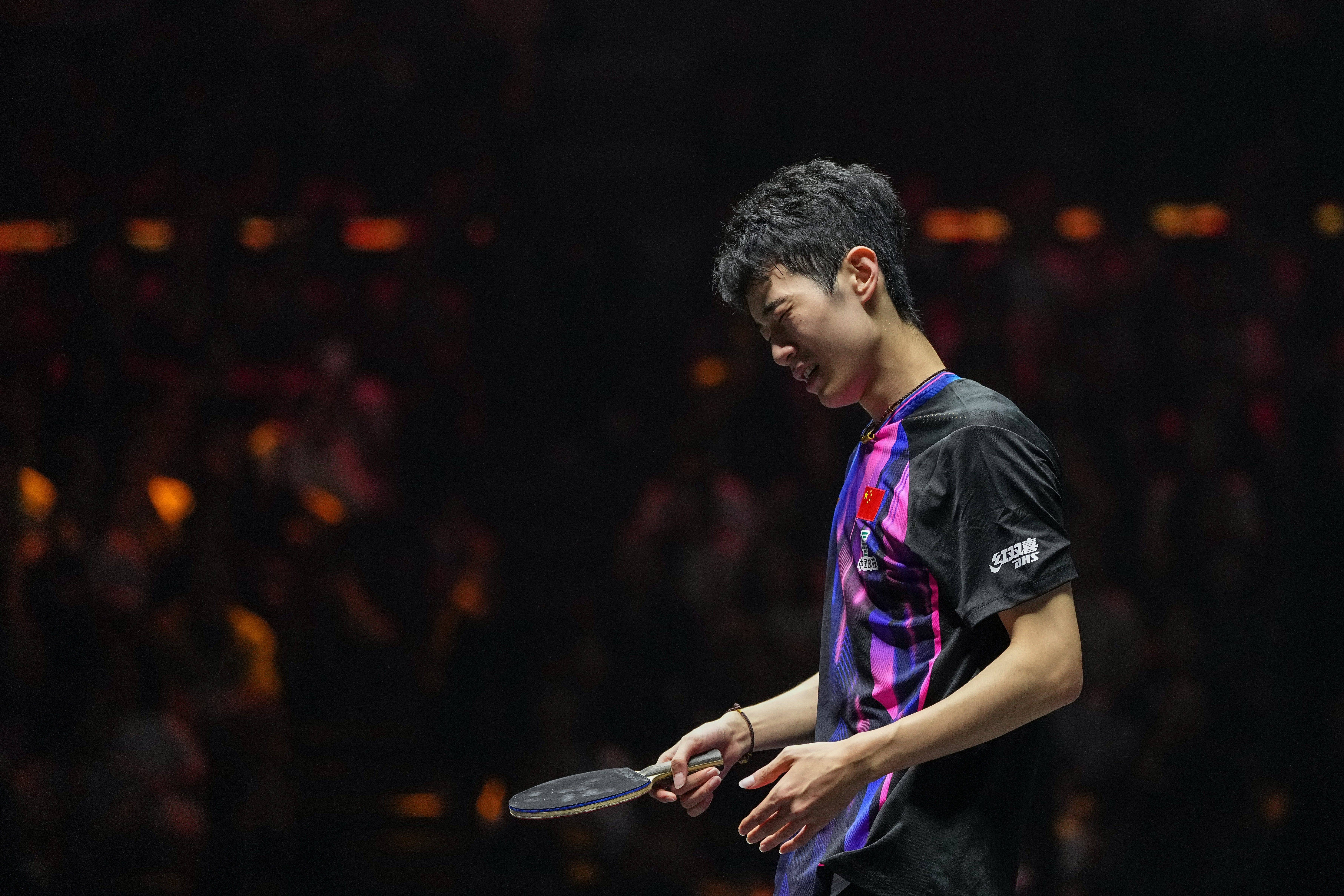 皇冠足球平台代理_WTT中国大满贯赛：陈俊菘无缘男单四强